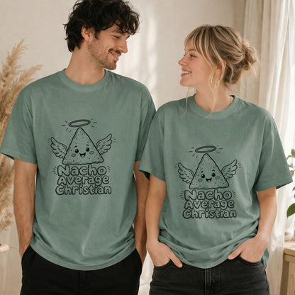 Nacho Average Christian T-shirt | Funny Religious Nacho Tee